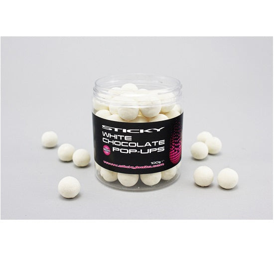 POP-UP STICKY BAITS WHITE CHOCOLATE 12MM
