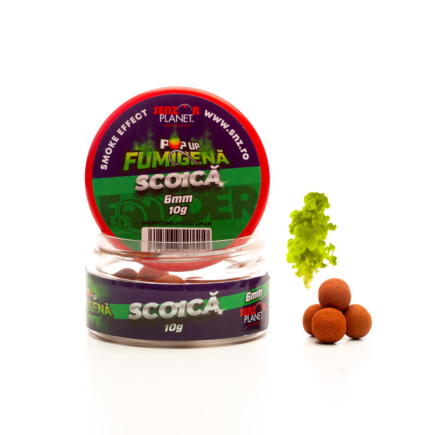 POP-UP  Senzor FUMIGENA METHOD FEEDER  Scoica 6mm 10g