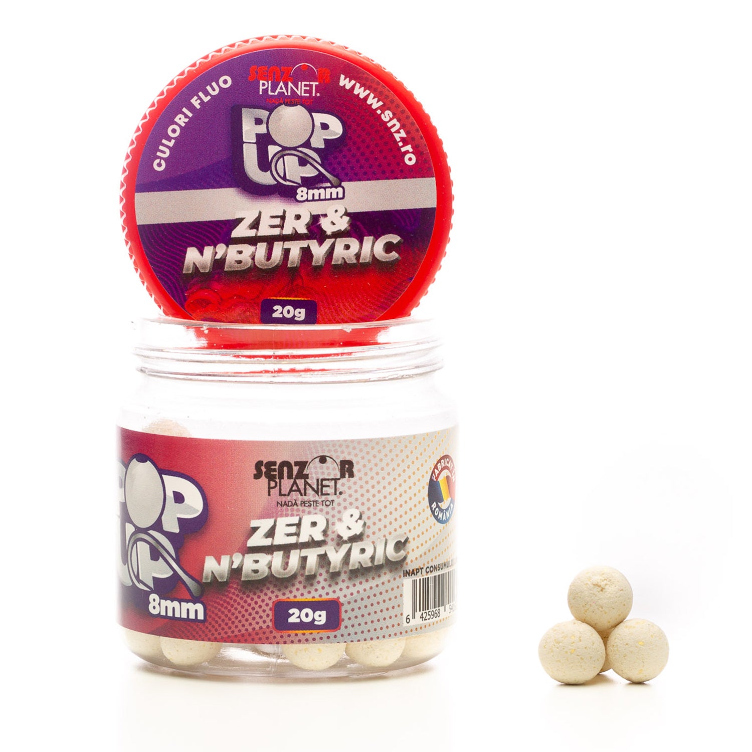 POP-UP Senzor ZER &amp; N'BUTYRIC 8mm 20g