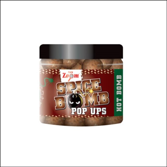 POP UPS CARP ZOOM SPICE BOMB BOILIE 16MM 100GR Hot Bomb