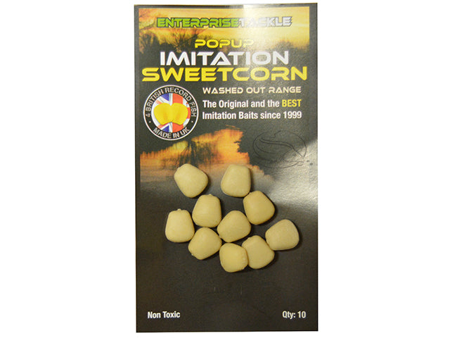 PORUMB ARTIFICIAL FLOTANT ENTERPRISE TACKLE POP-UP SWEETCORN Washed Out Beige 10BUC/PLIC