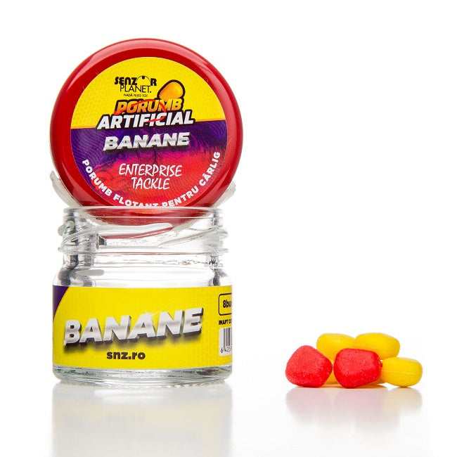 PORUMB ARTIFICIAL SENZOR BANANE 8buc