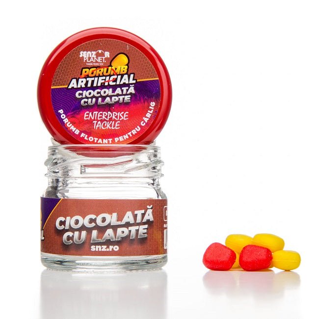 PORUMB ARTIFICIAL SENZOR CIOCOLATA CU LAPTE 8buc
