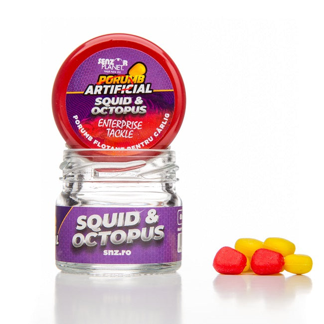 PORUMB ARTIFICIAL SENZOR SQUID  OCTOPUS 8buc.