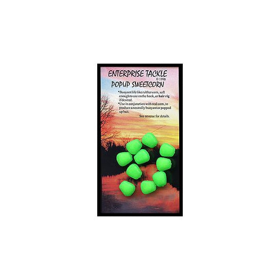 PORUMB FLOTANT ENTERPRISE ET FLUORO GREEN POP UP CORN