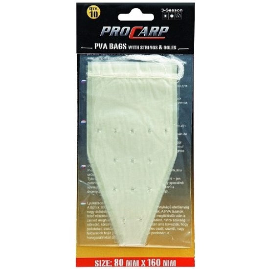 PUNGI PVA CORMORAN CON CU SNUR 10X16CM 10BUC/PLIC  