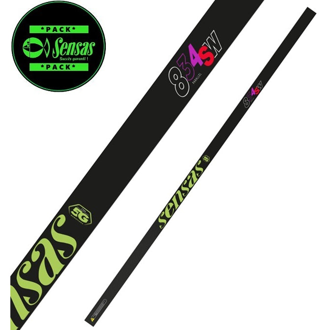 Pachet Rubesiana SENSAS Pack Nanoflex 5G 834 SW, 13m, 1+1 Kits