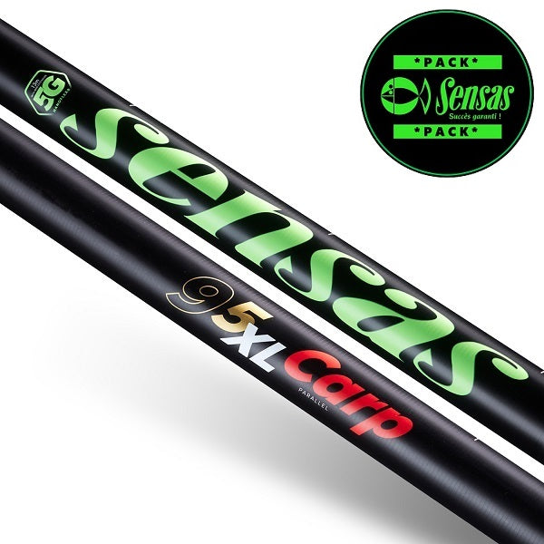 Pachet Rubesiana SENSAS Pack Nanoflex 5G Parallel 95XL Carp, 13m
