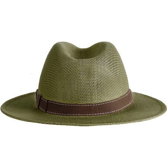 Palarie BLASER Bo Stroh, Dark Olive, Marime 57