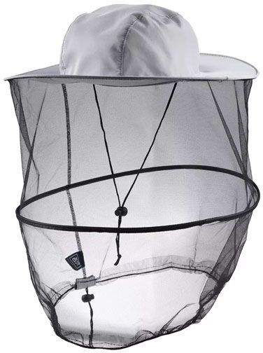 Palarie ZEOX Anti Mosquito Hat, White