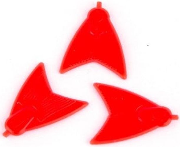 Pana Naluci SKEATER UV Rosu Bait Fins, 10buc/pac