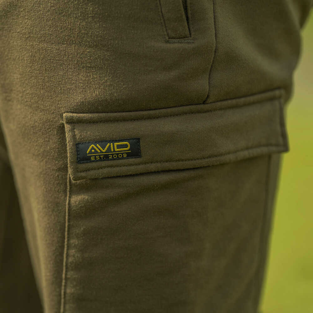 Pantaloni Avid Carp Cargo Joggers Green