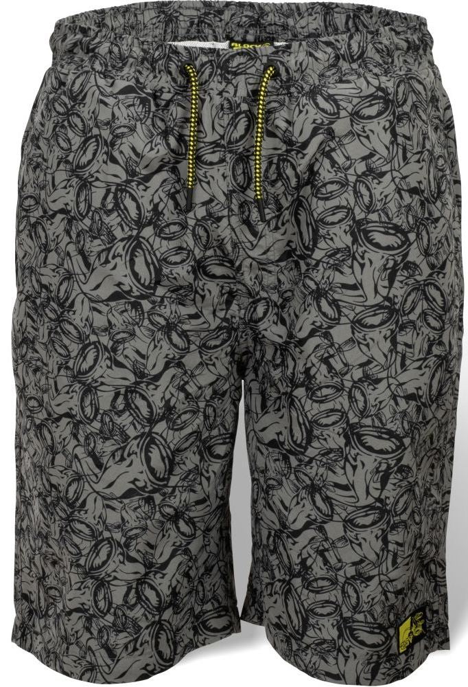 Pantaloni BLACK CAT Swim Shorts, Grey-Black