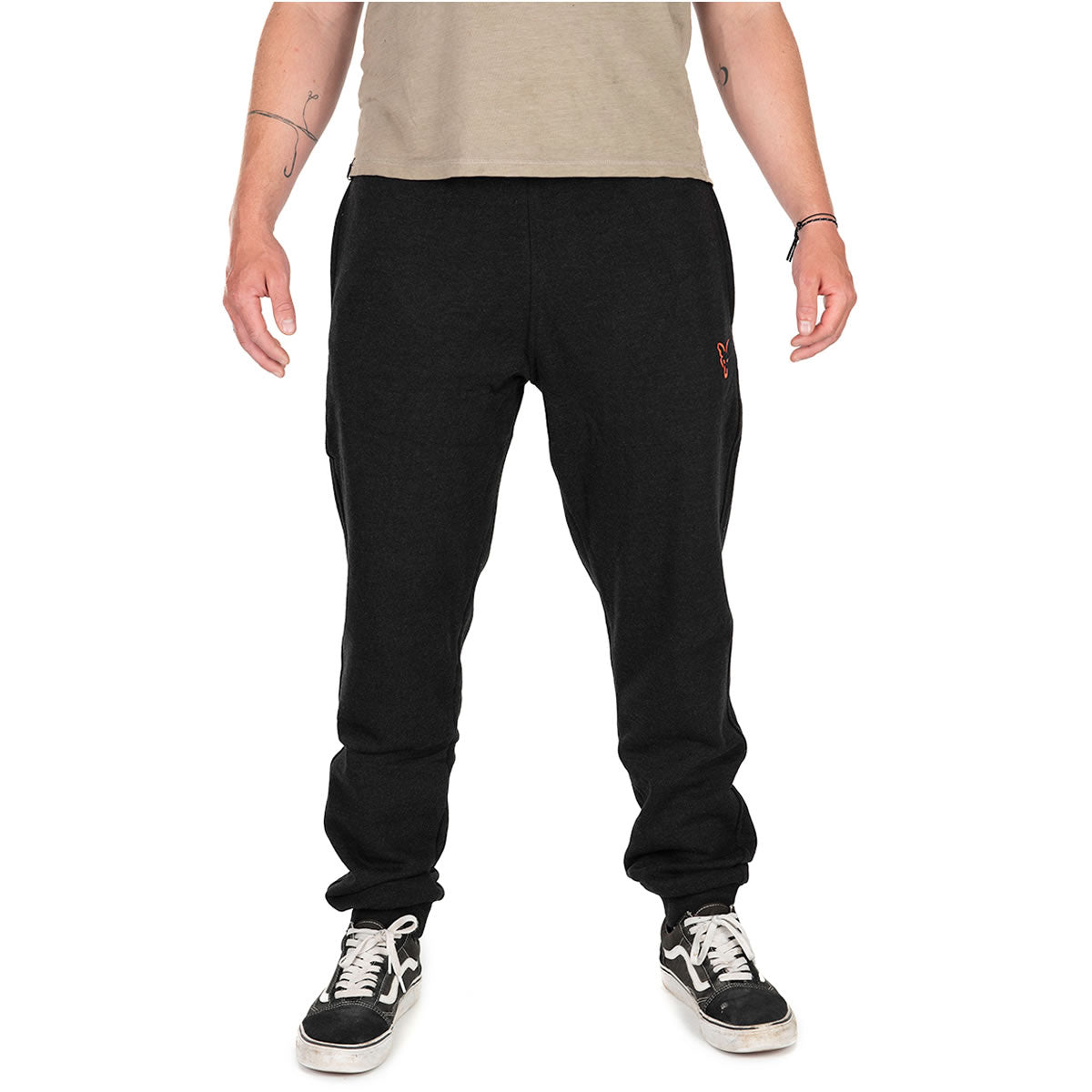 Pantaloni Fox Collection Joggers Black &amp; Orange