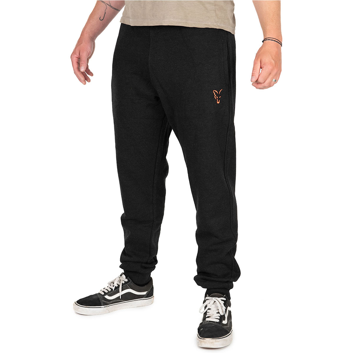 Pantaloni Fox Collection Joggers Black &amp; Orange
