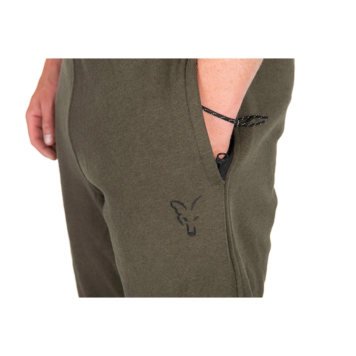 Pantaloni Fox Collection Joggers Green &amp; Black, Marime M3XL