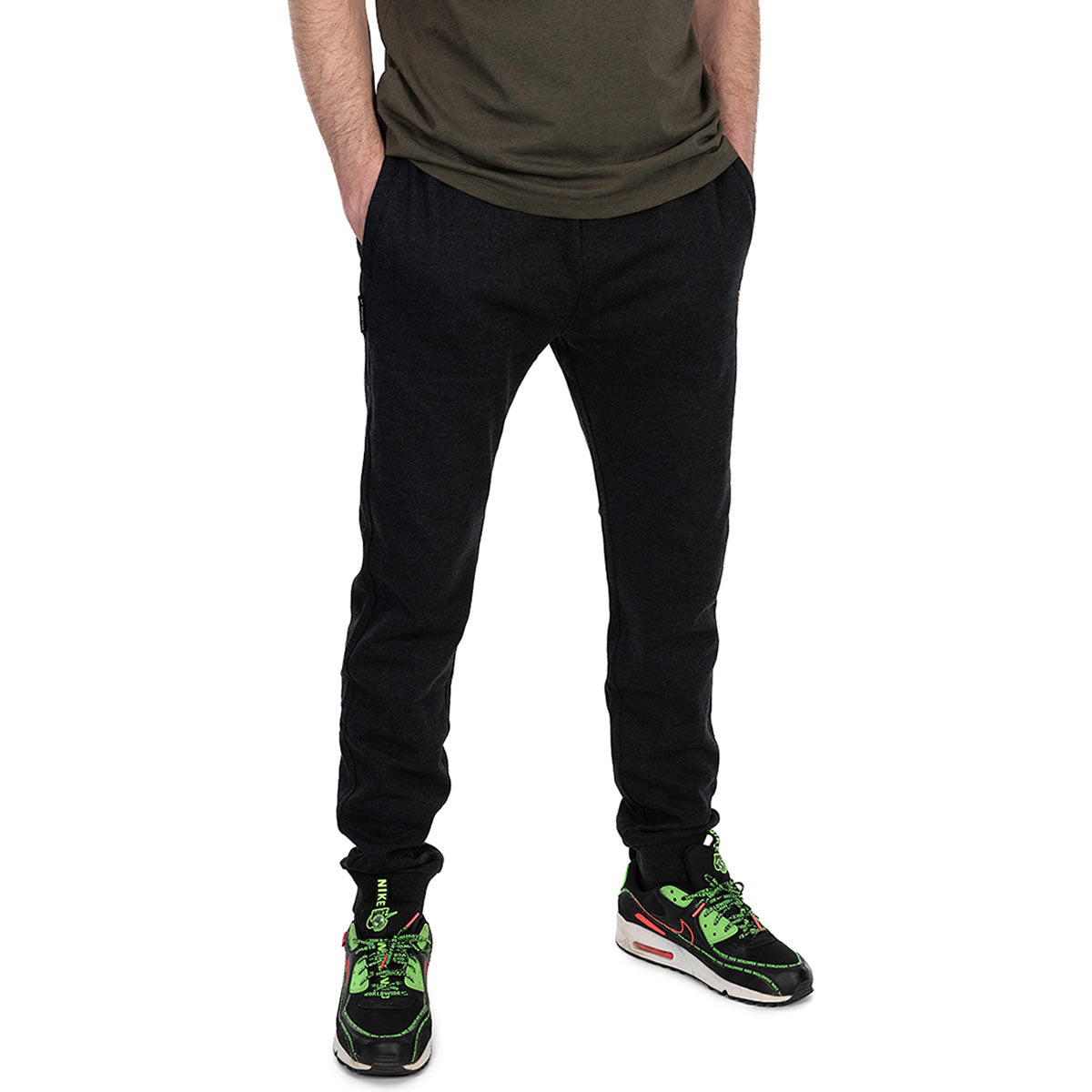 Pantaloni Fox Collection LW Jogger Back &amp; Orange