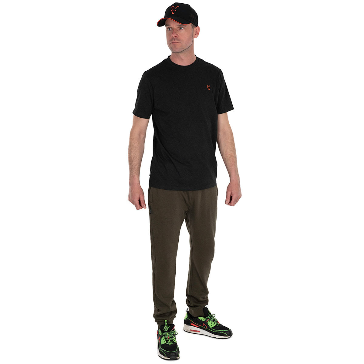 Pantaloni Fox Collection LW Jogger Green &amp; Black