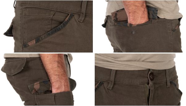 Pantaloni Fox Khaki HD Combat Trouser
