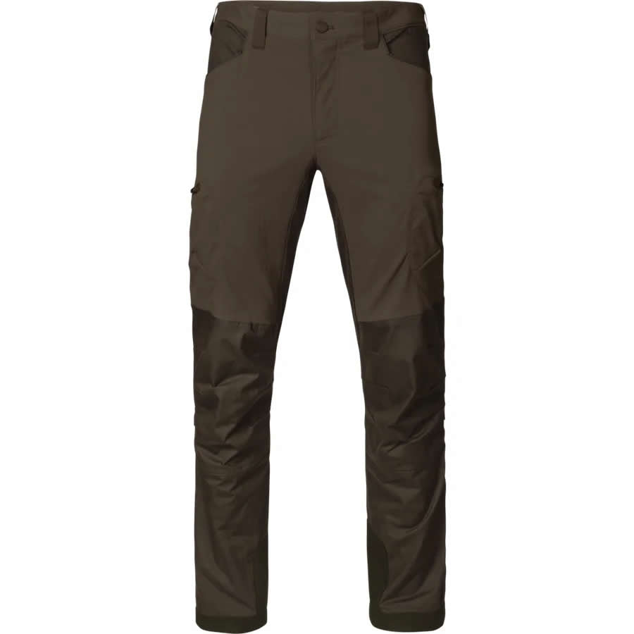 Pantaloni HARKILA Ragnar Trousers Slate Brown / Willow Green Marime