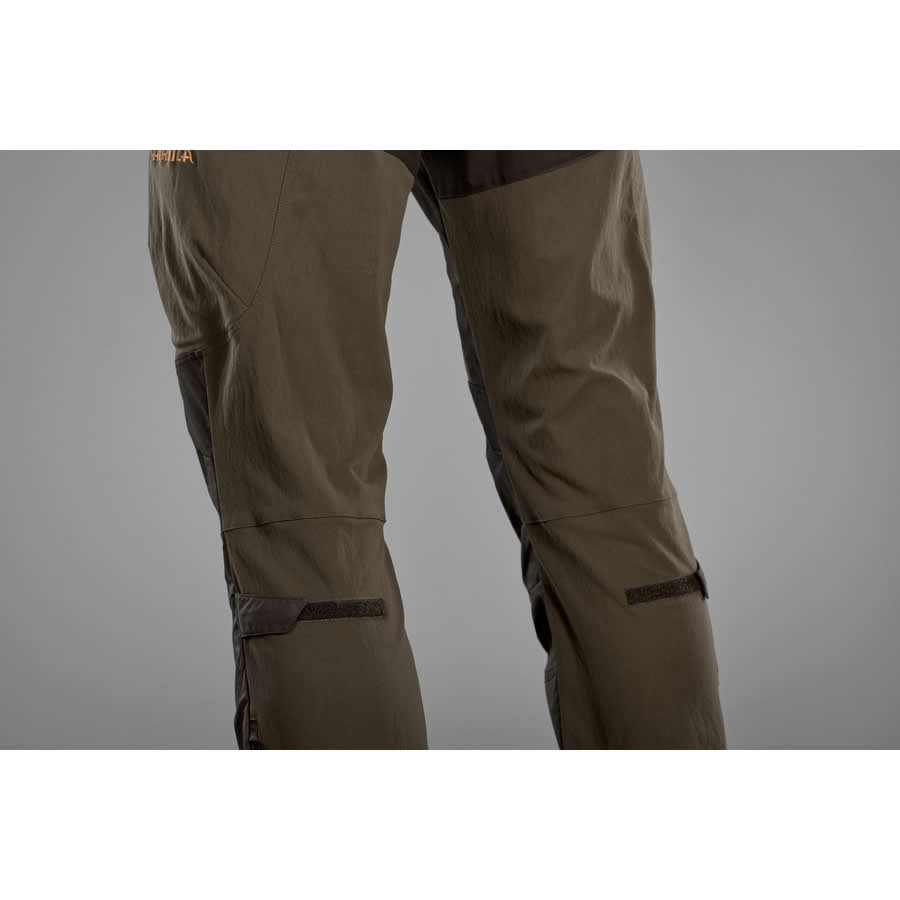 Pantaloni HARKILA Ragnar Trousers Slate Brown / Willow Green Marime