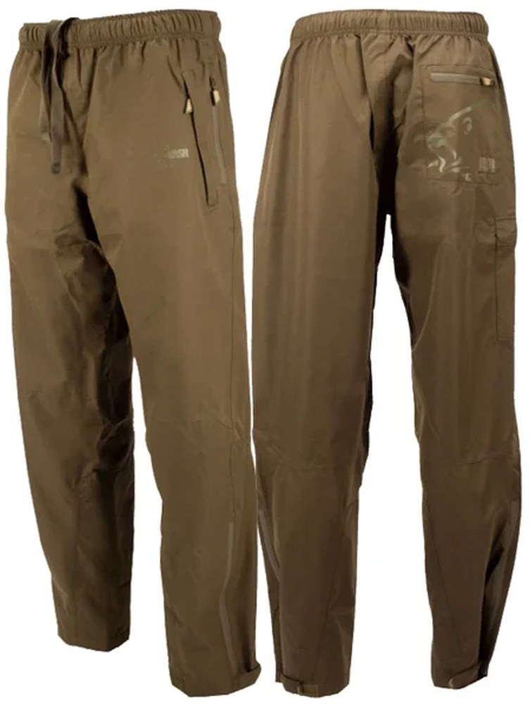 Pantaloni Impermeabili Nash Waterproof Trousers, Kaki