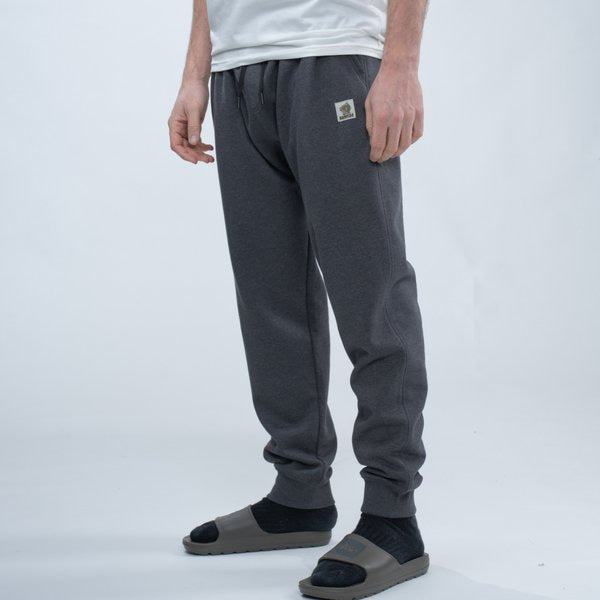 Pantaloni NASH Make It Happen Badge Joggers Grey Marl, Marime 2XL
