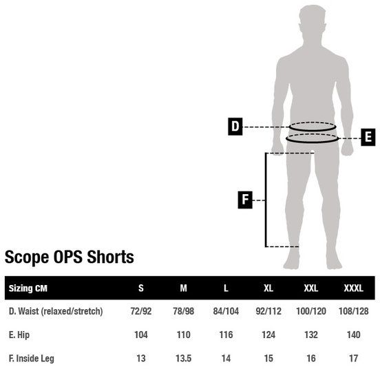 Pantaloni NASH Scope OPS Shorts Kaki