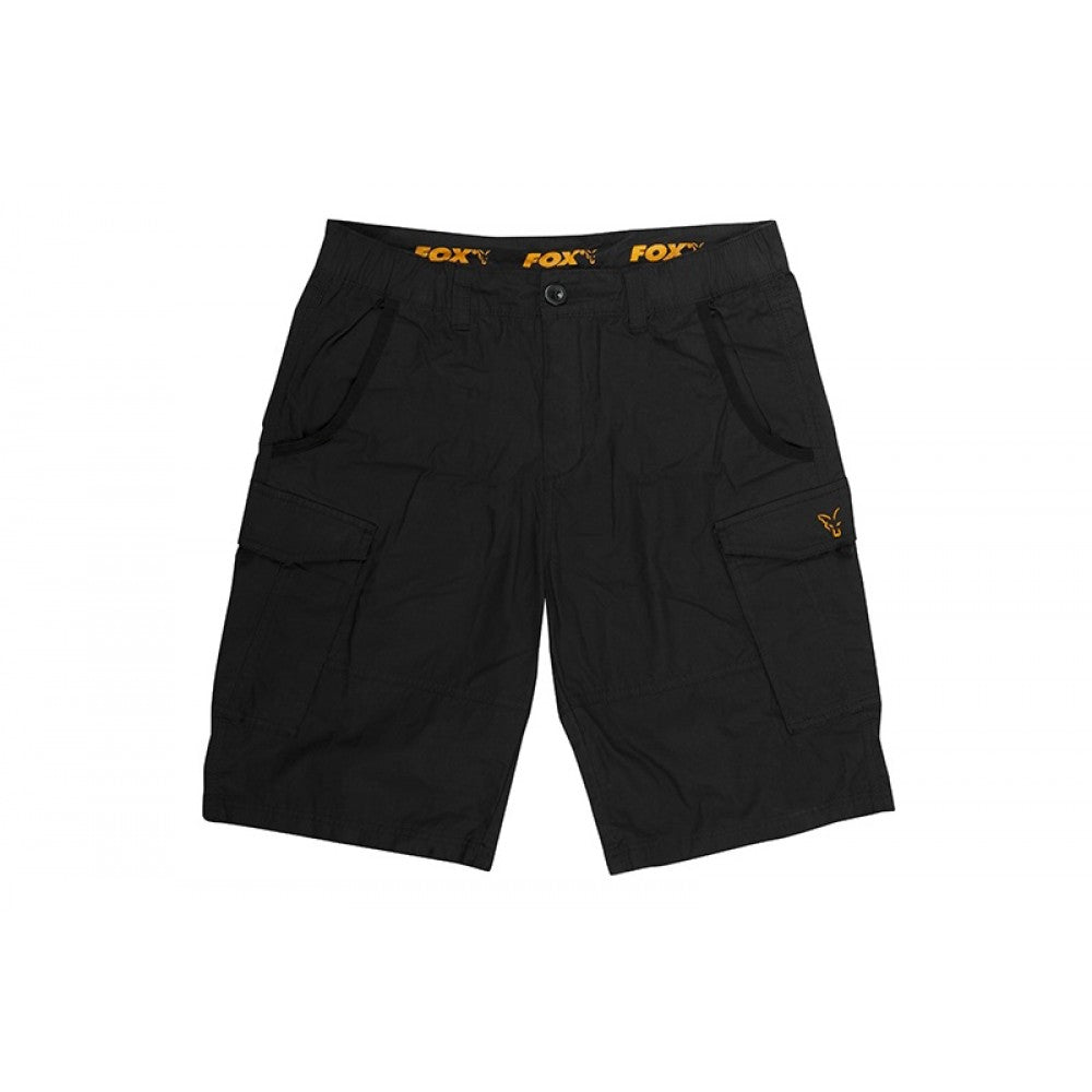 Pantaloni Scurti Fox Collection Black Orange Combats Shorts