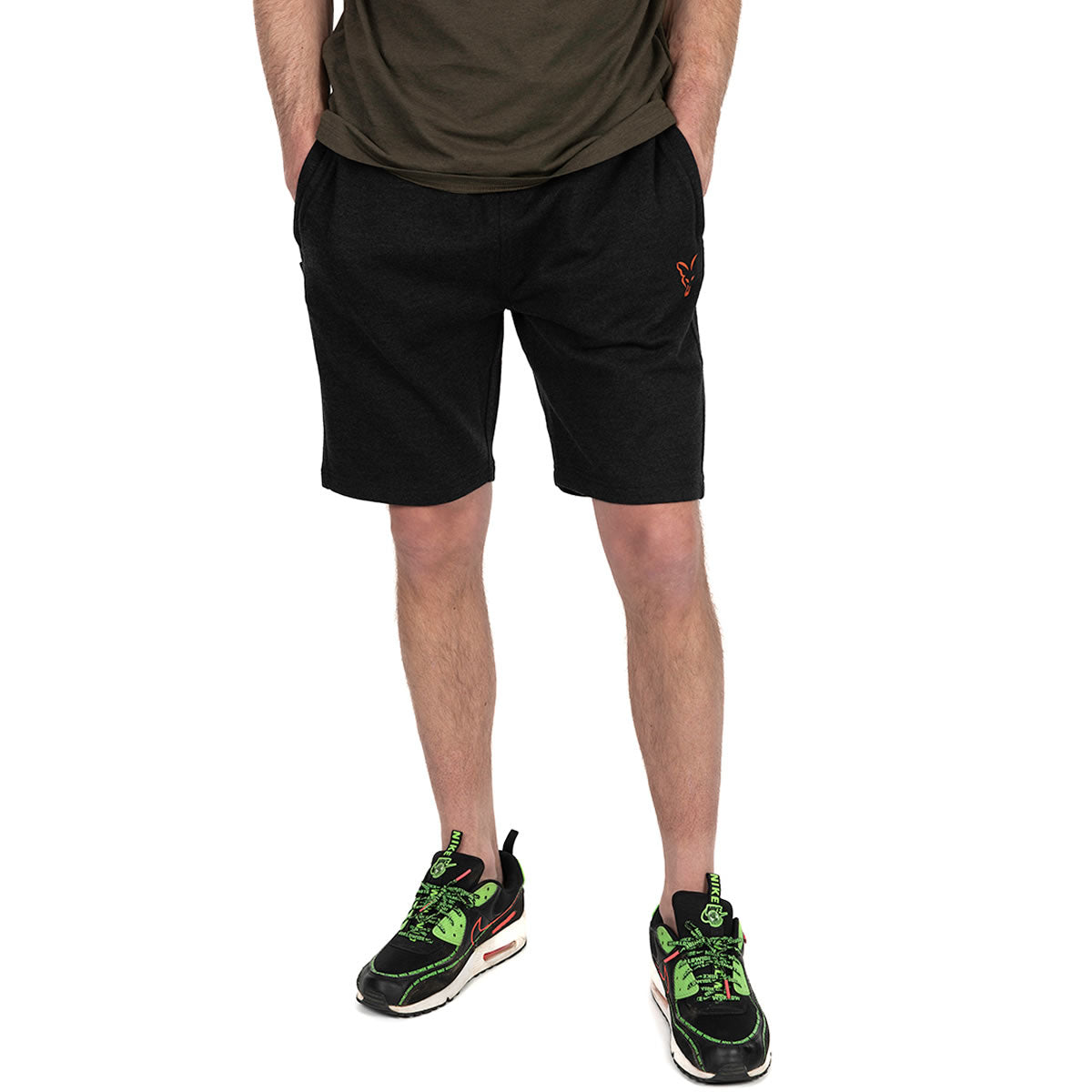 Pantaloni Scurti Fox Collection LW Jogger Short Black &amp; Orange