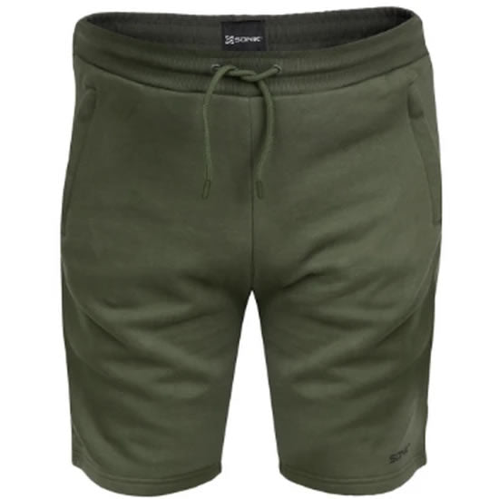 Pantaloni Scurti SONIK Green Fleece Shorts