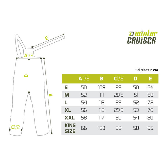Pantaloni de iarnă Delphin Winter CRUISER 5T Marime L