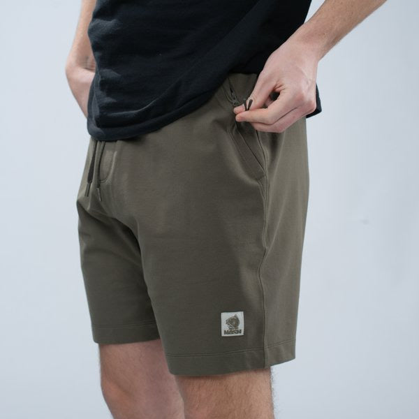 Pantaloni scurti NASH Make It Happen Badge Shorts Green