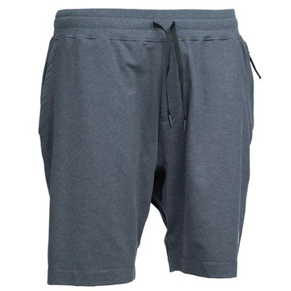 Pantaloni scurti NASH Make It Happen Badge Shorts Grey Marl