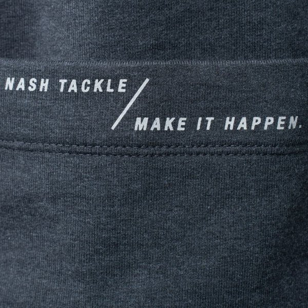 Pantaloni scurti NASH Make It Happen Badge Shorts Grey Marl, Marime L