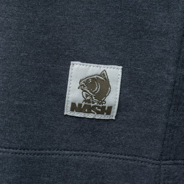 Pantaloni scurti NASH Make It Happen Badge Shorts Grey Marl, Marime S