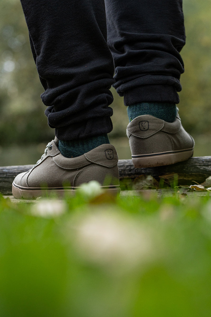 Pantofi FOX Canvas Shoe, Khaki, Nr.43
