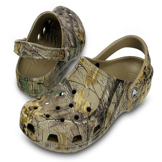 Papuci Crocs Classic Realtree Xtra Clog M Khaki Marimea 42,43 M9