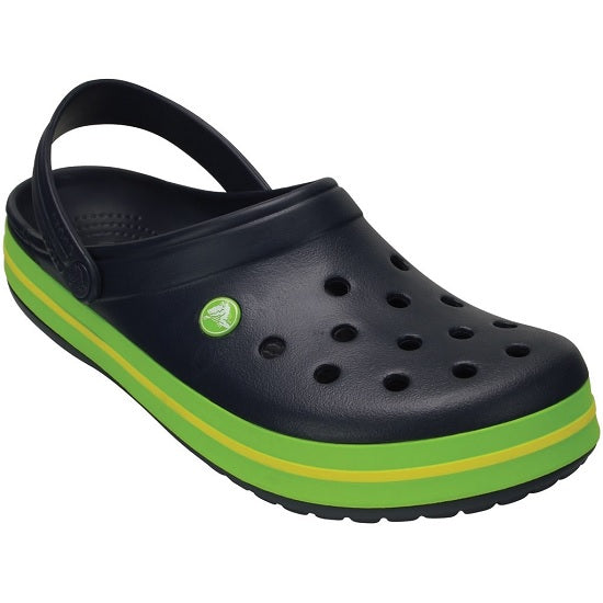 Papuci Crocs Crocband Forest Navy/Gold Green/Lemon Marimea 39,40 M7W9