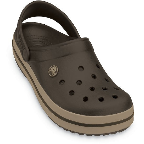 Papuci Crocs Crocband Khaki/Espresso Marimea 39,40 M7W9