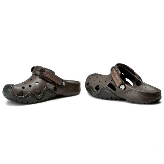 Papuci Crocs Swiftwater Clog m10 Espresso/Black Marimea 43,44