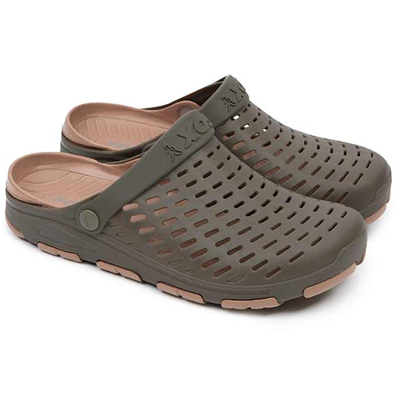 Papuci FOX Clogs, Khaki, Marime 42