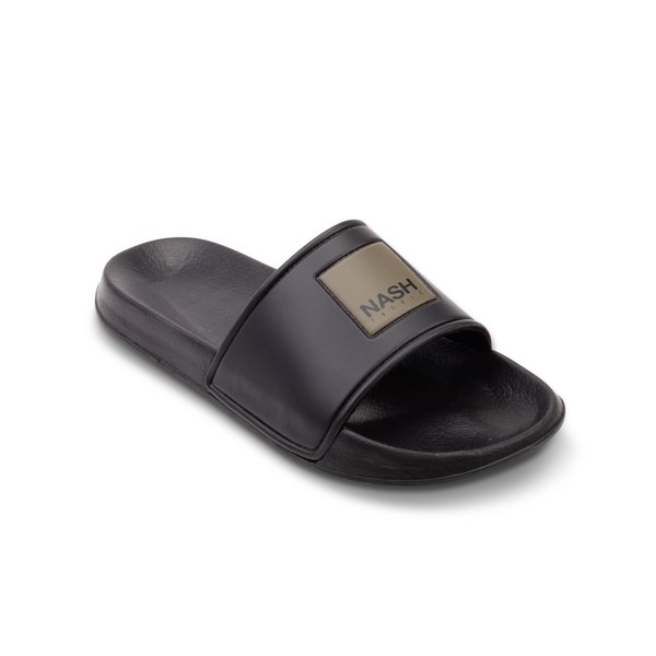 Papuci Nash Sliders Black