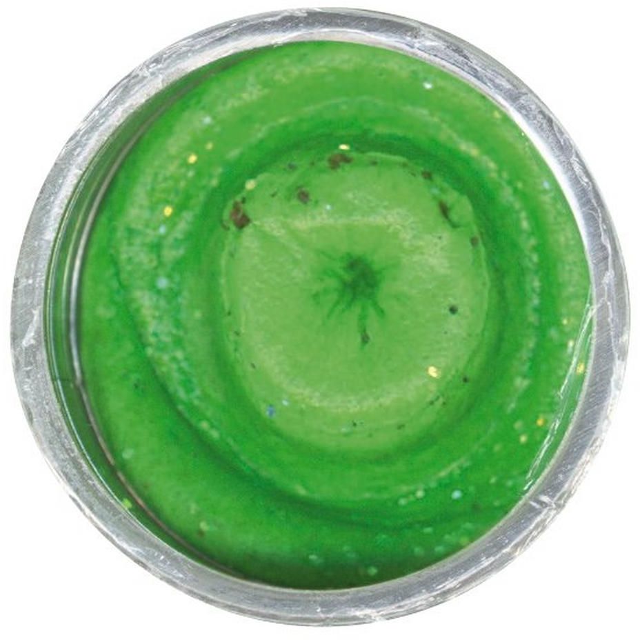 Pasta BERKLEY PowerBait EU Glitter Trout Dough, Sping Green Glitter, 50g