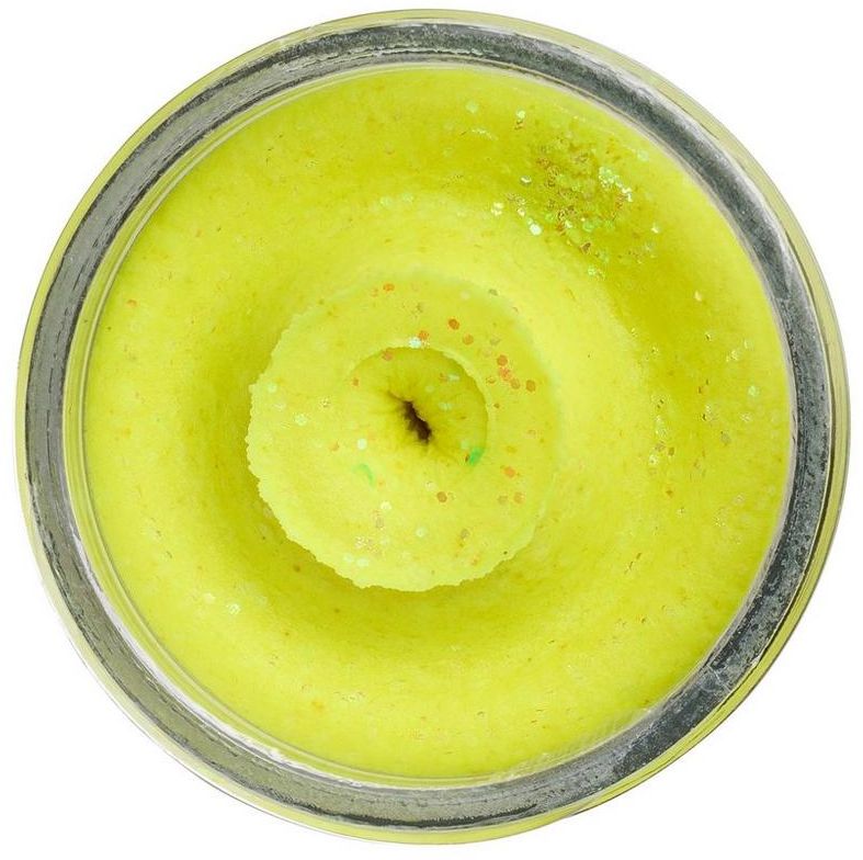 Pasta BERKLEY PowerBait Trout Dough Fruits Floating, Banana SS Yellow, 50g
