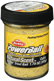 Pasta BERKLEY PowerBait Trout Dough Spices Floating, Spices Curry, 50g