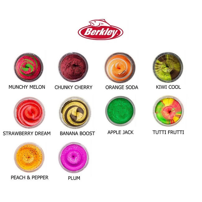 Pasta Flotanta Berkley PowerBait Natural Trout Bait Fruits, Orange Soda