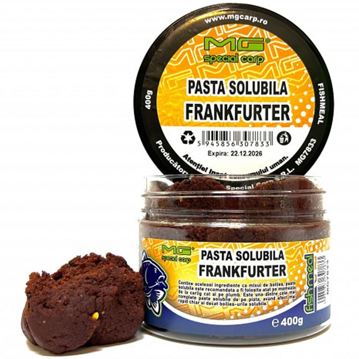 Pasta Solubila MG Special Carp Frankfurter Spice, 400g
