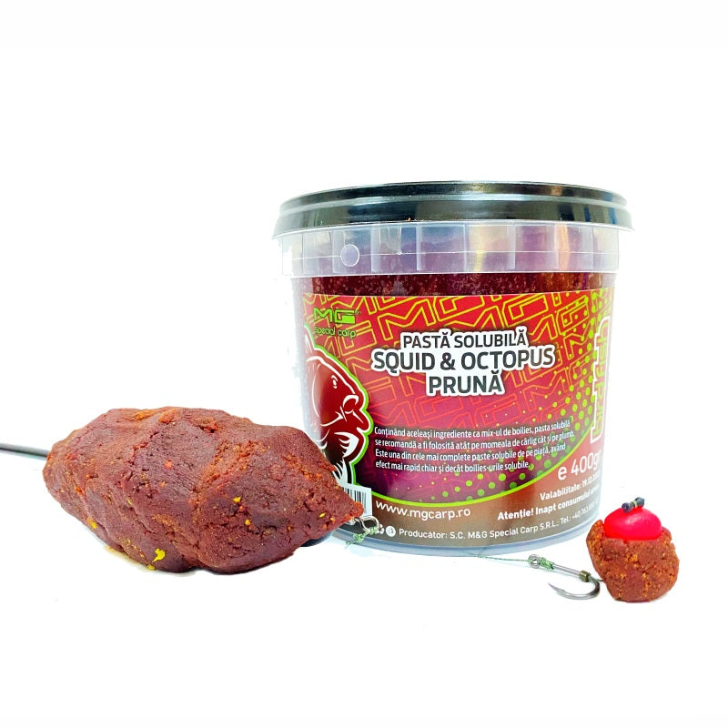 Pasta Solubila MG Special Carp Squid Octopus Pruna 400g