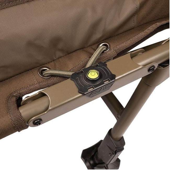 Pat Avid Carp Benchmark LevelTech Bed, 6 picioare 200x80cm